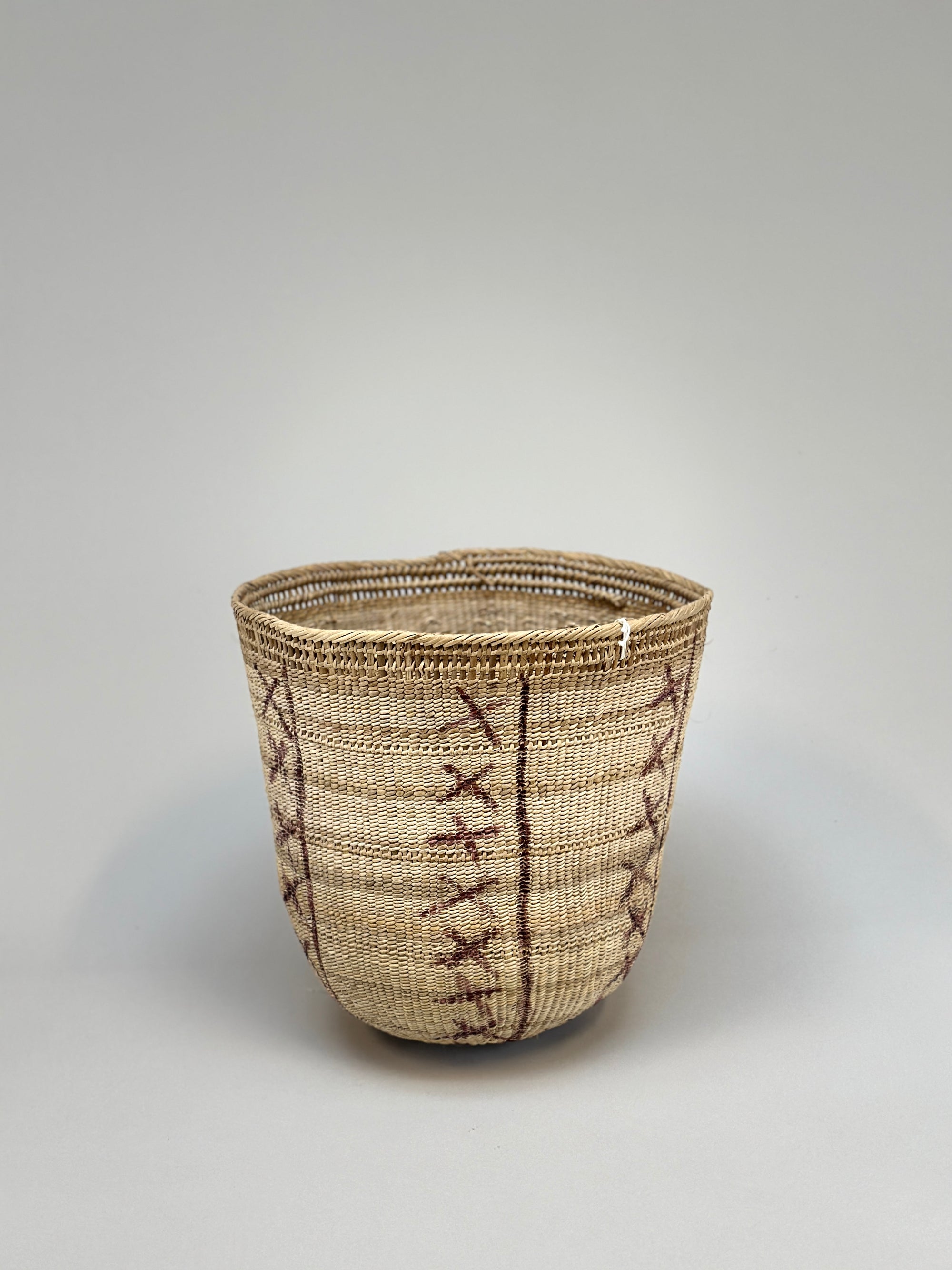 Wii Basket With Purple Graphism by Yanomami