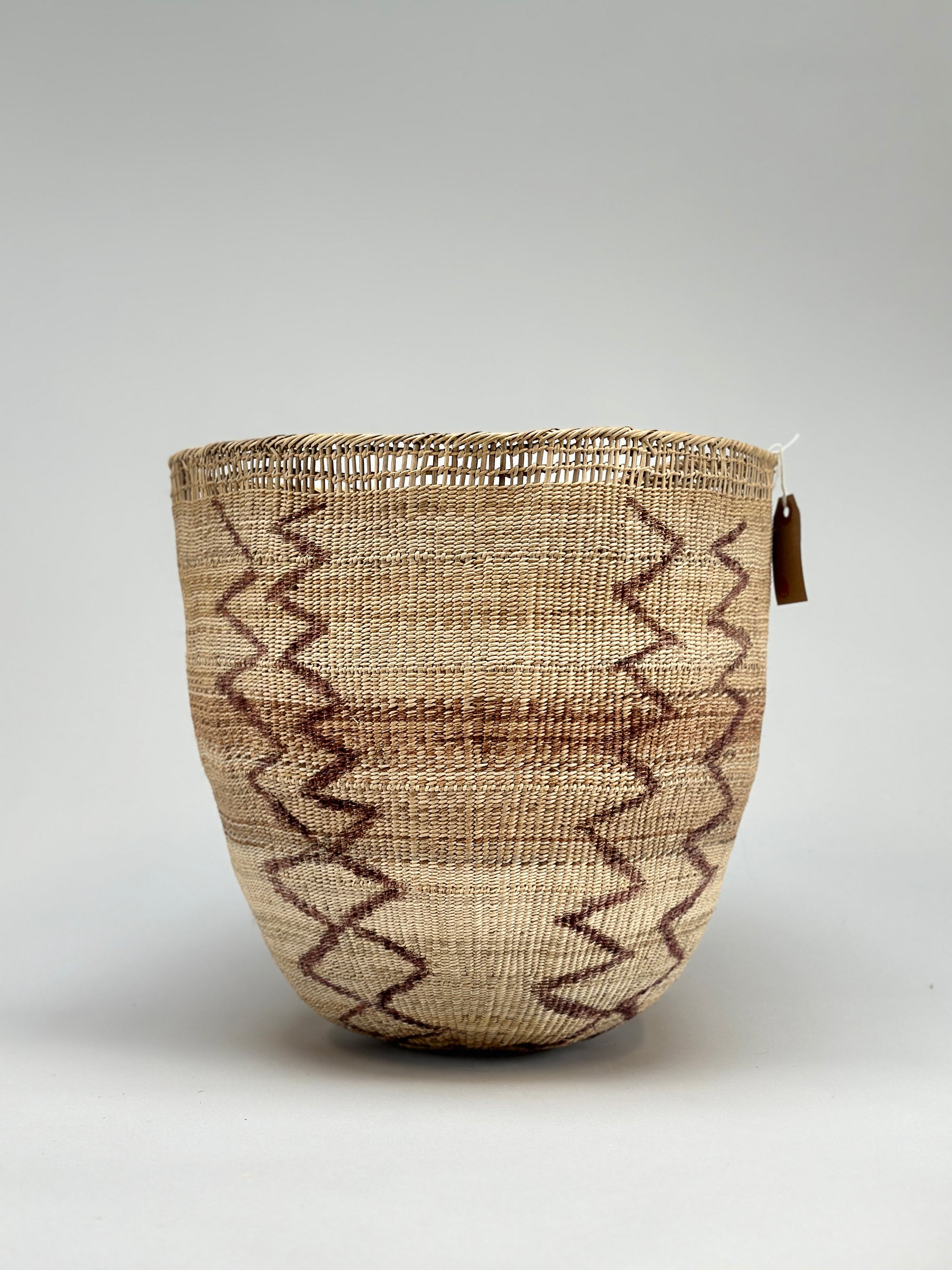 Wii Basket With Purple Graphism by Yanomami