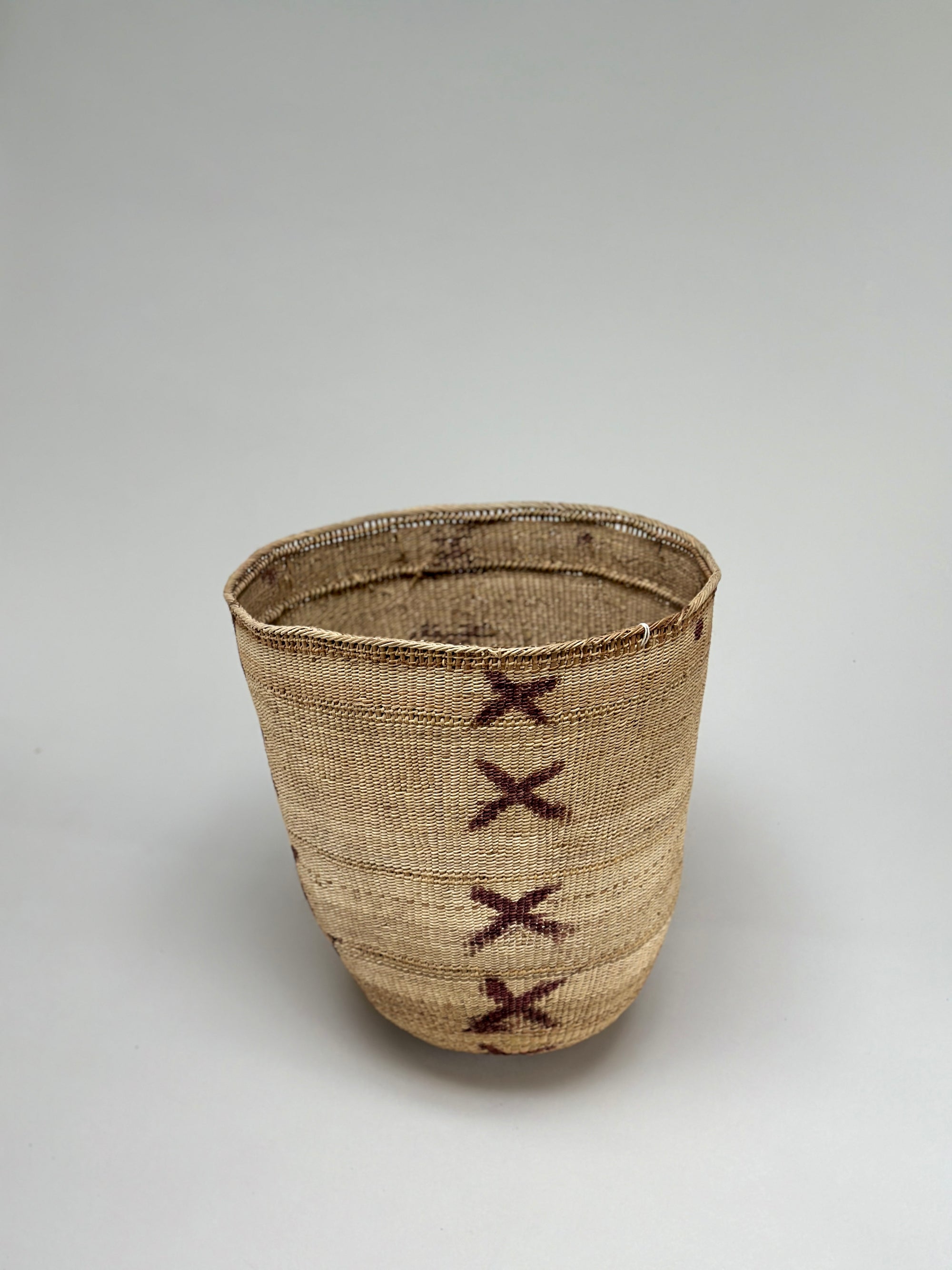 Wii Basket With Purple Graphism by Yanomami