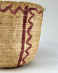Wii Basket With Purple Graphism by Yanomami