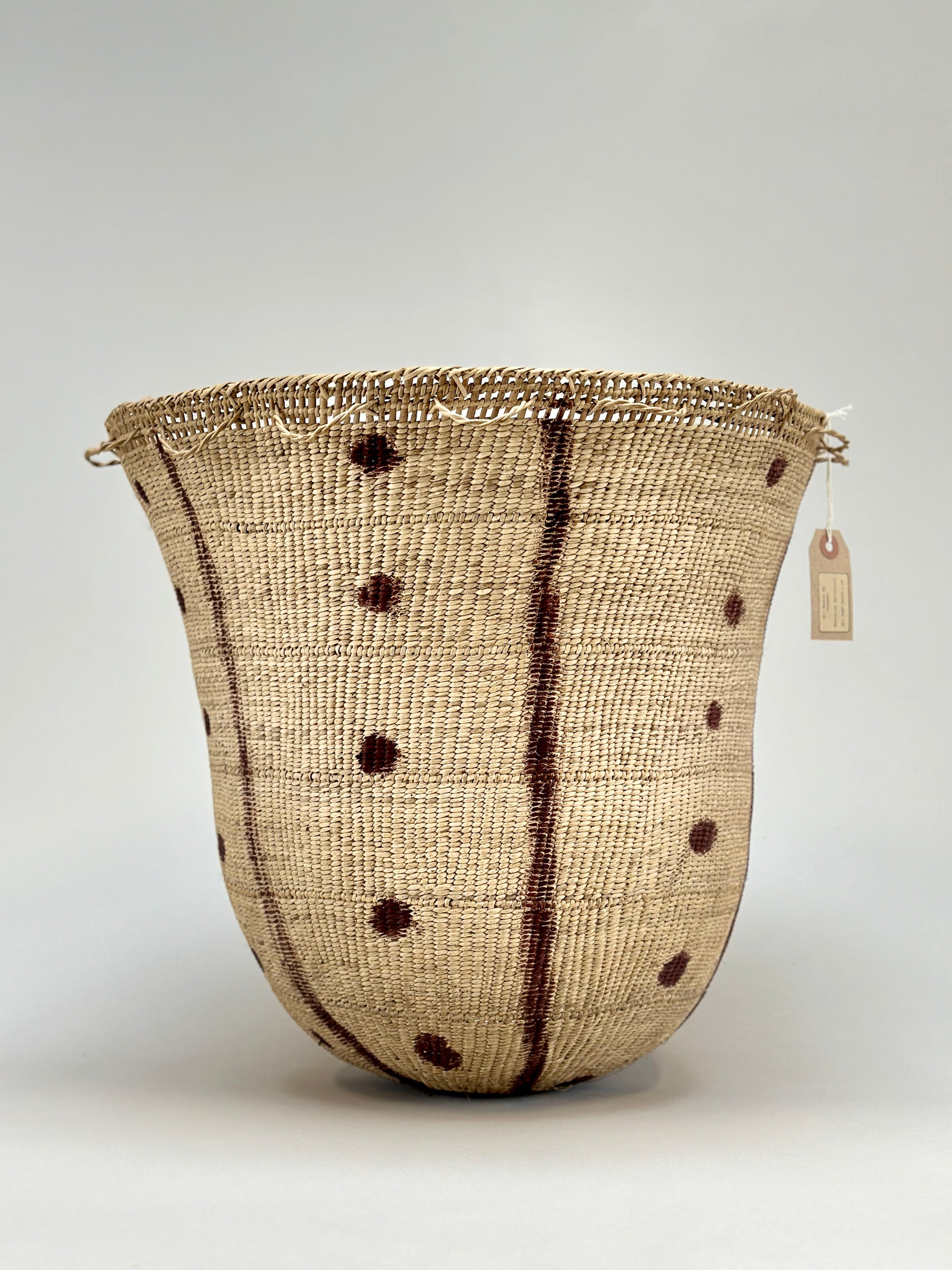 Wii Basket With Purple Graphism by Yanomami