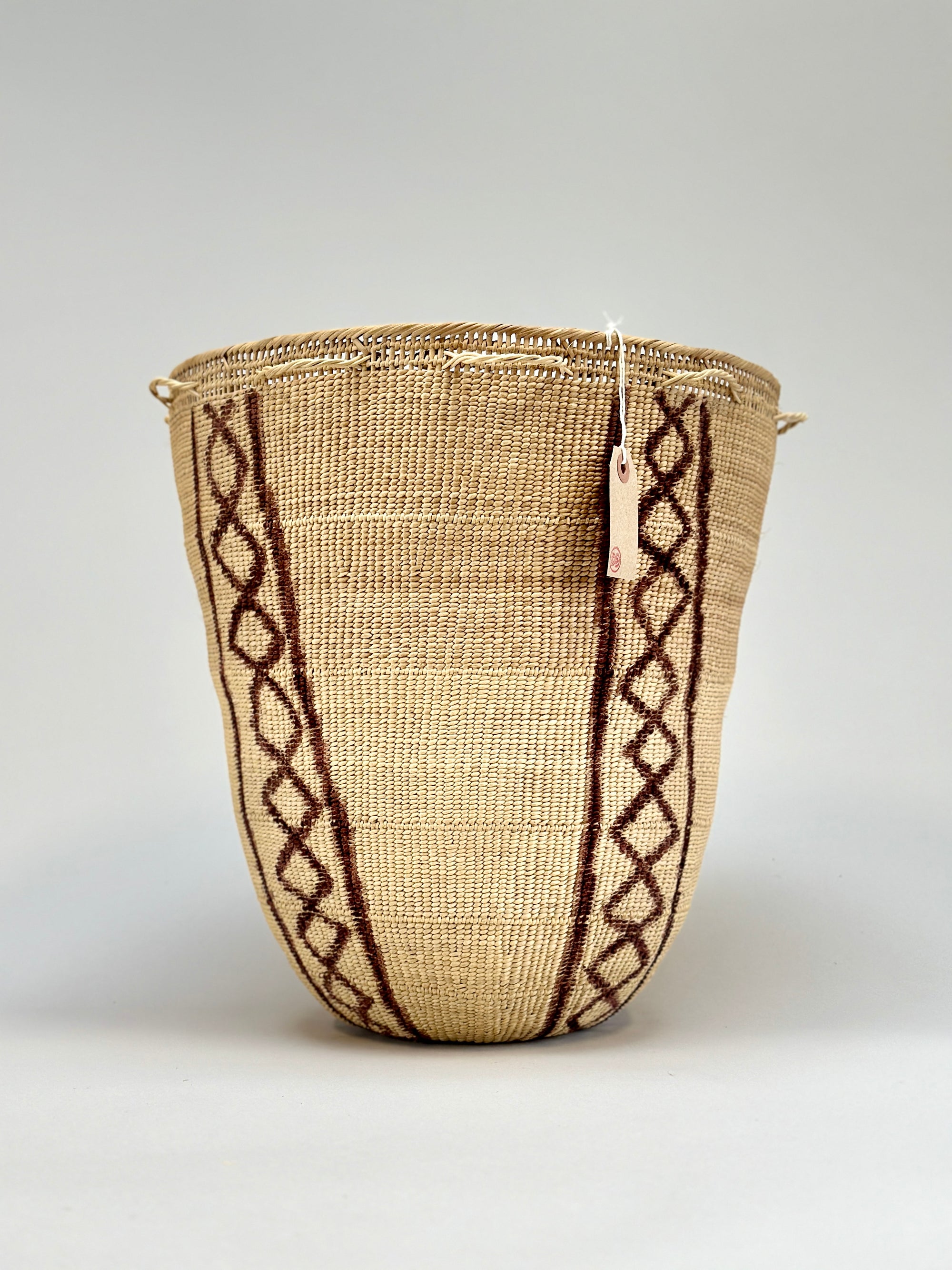 Wii Basket With Purple Graphism by Yanomami