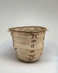 Wii Basket With Purple Graphism by Yanomami