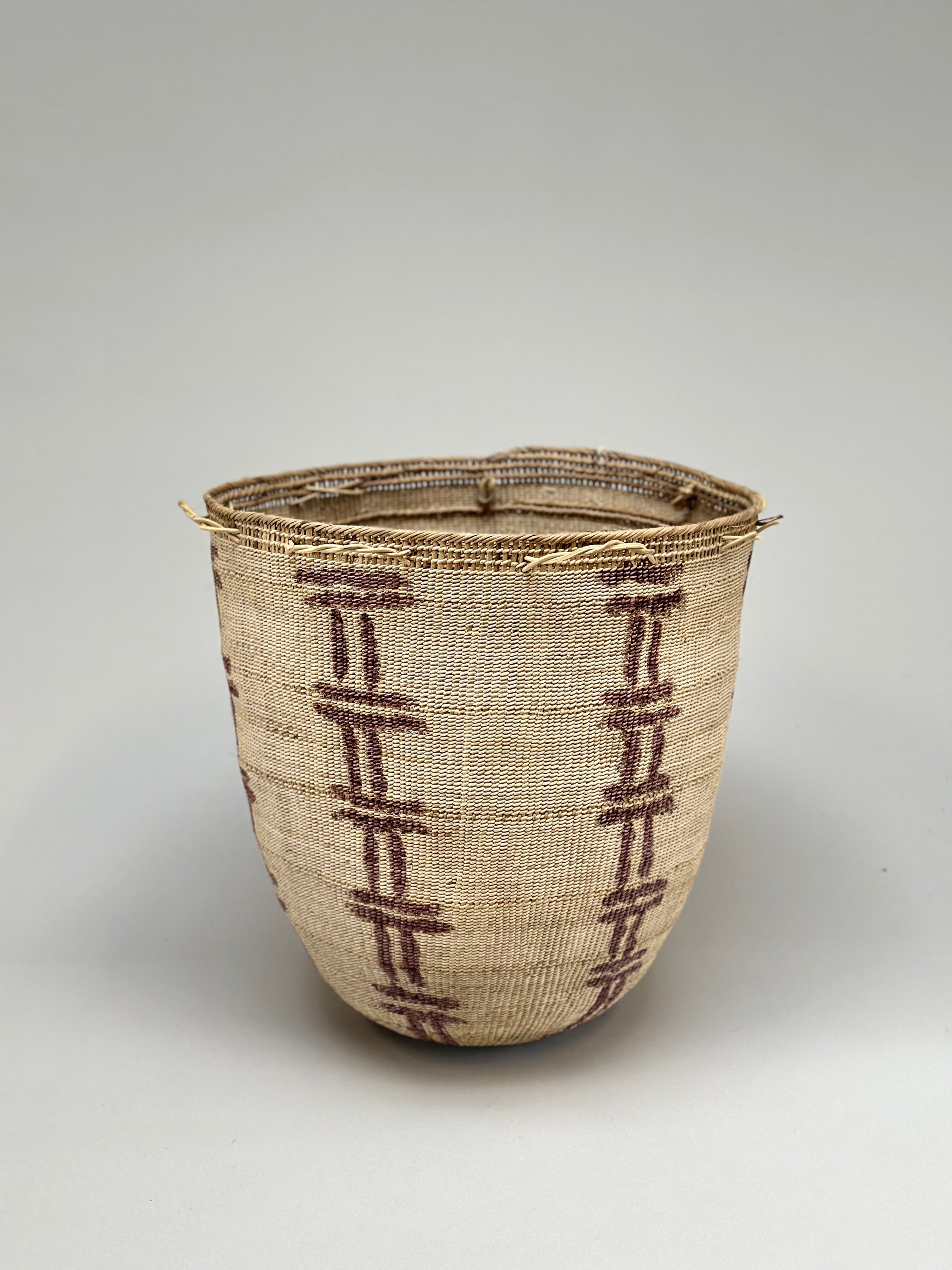 Wii Basket With Purple Graphism by Yanomami