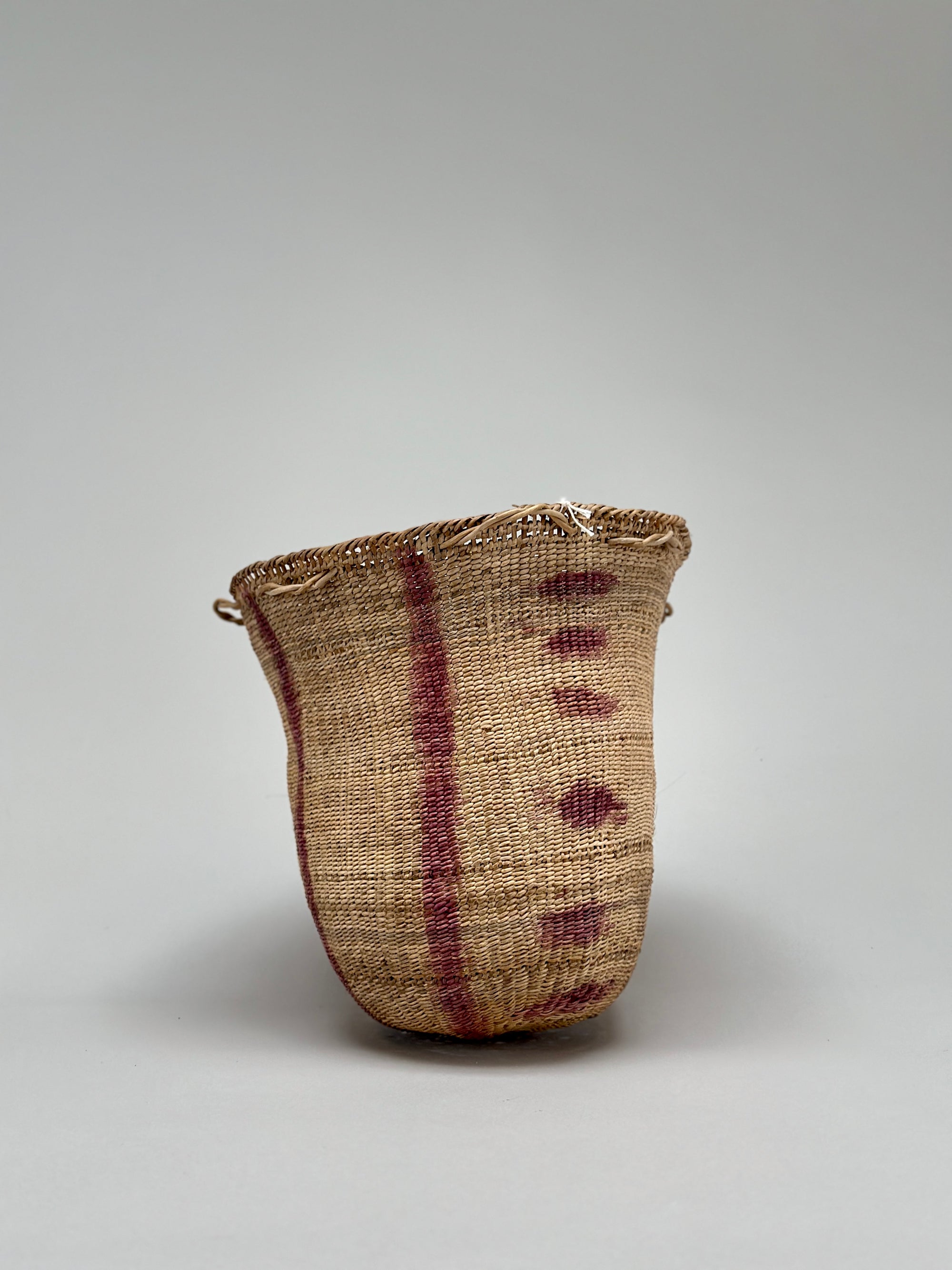 Wii Basket With Purple Graphism by Yanomami