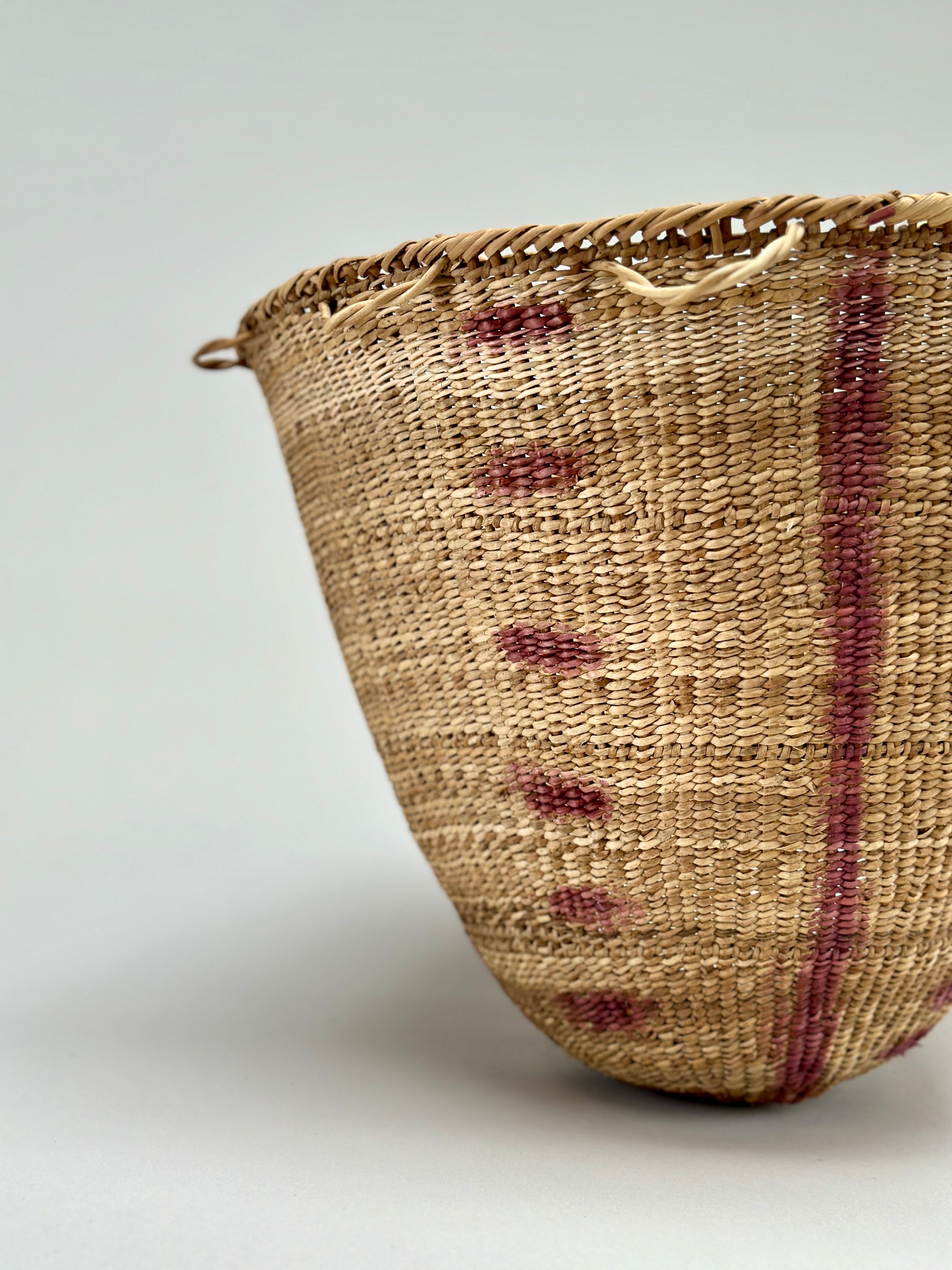 Wii Basket With Purple Graphism by Yanomami