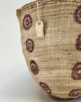 Wii Basket With Purple Graphism by Yanomami