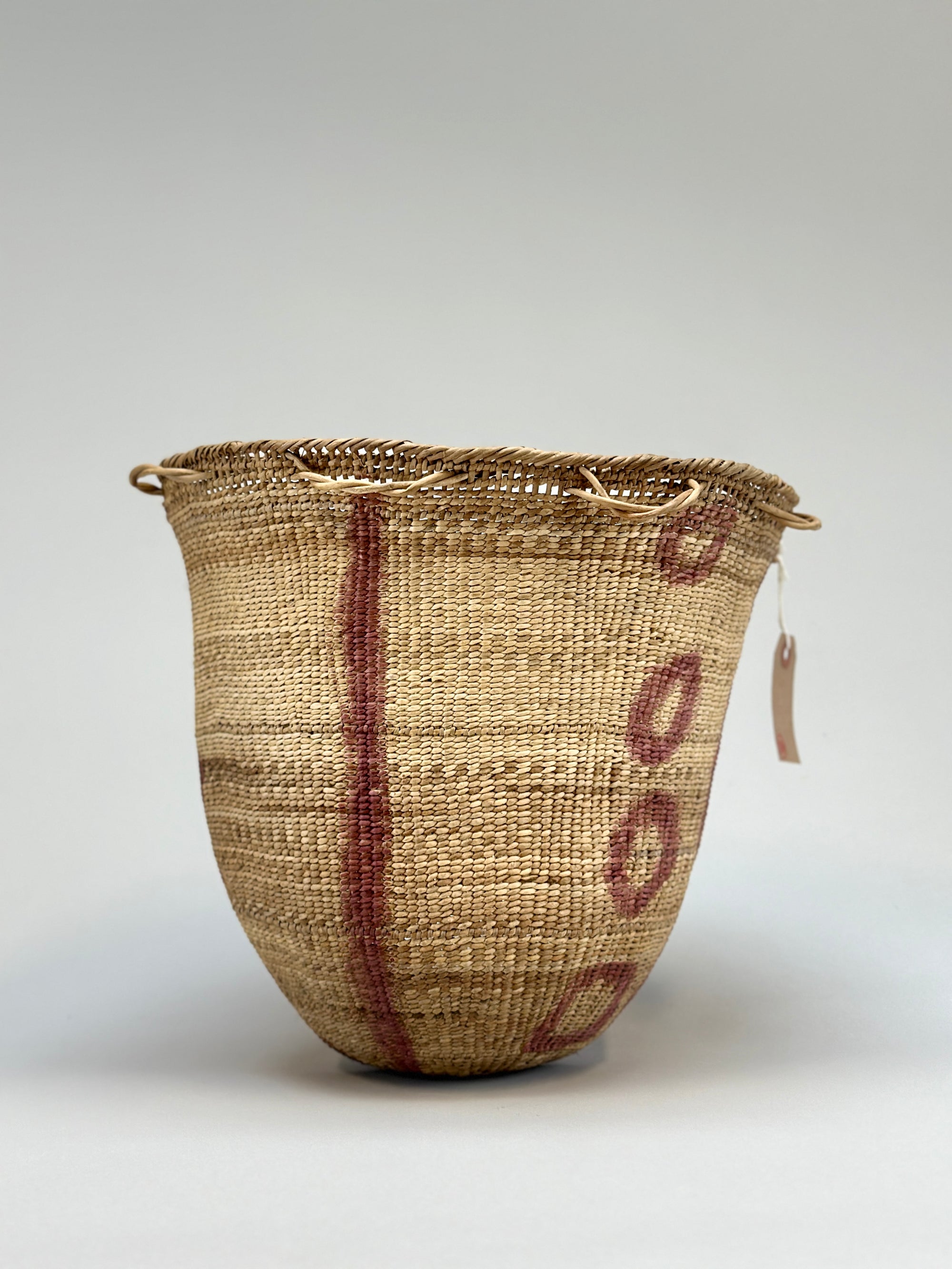 Wii Basket With Purple Graphism by Yanomami