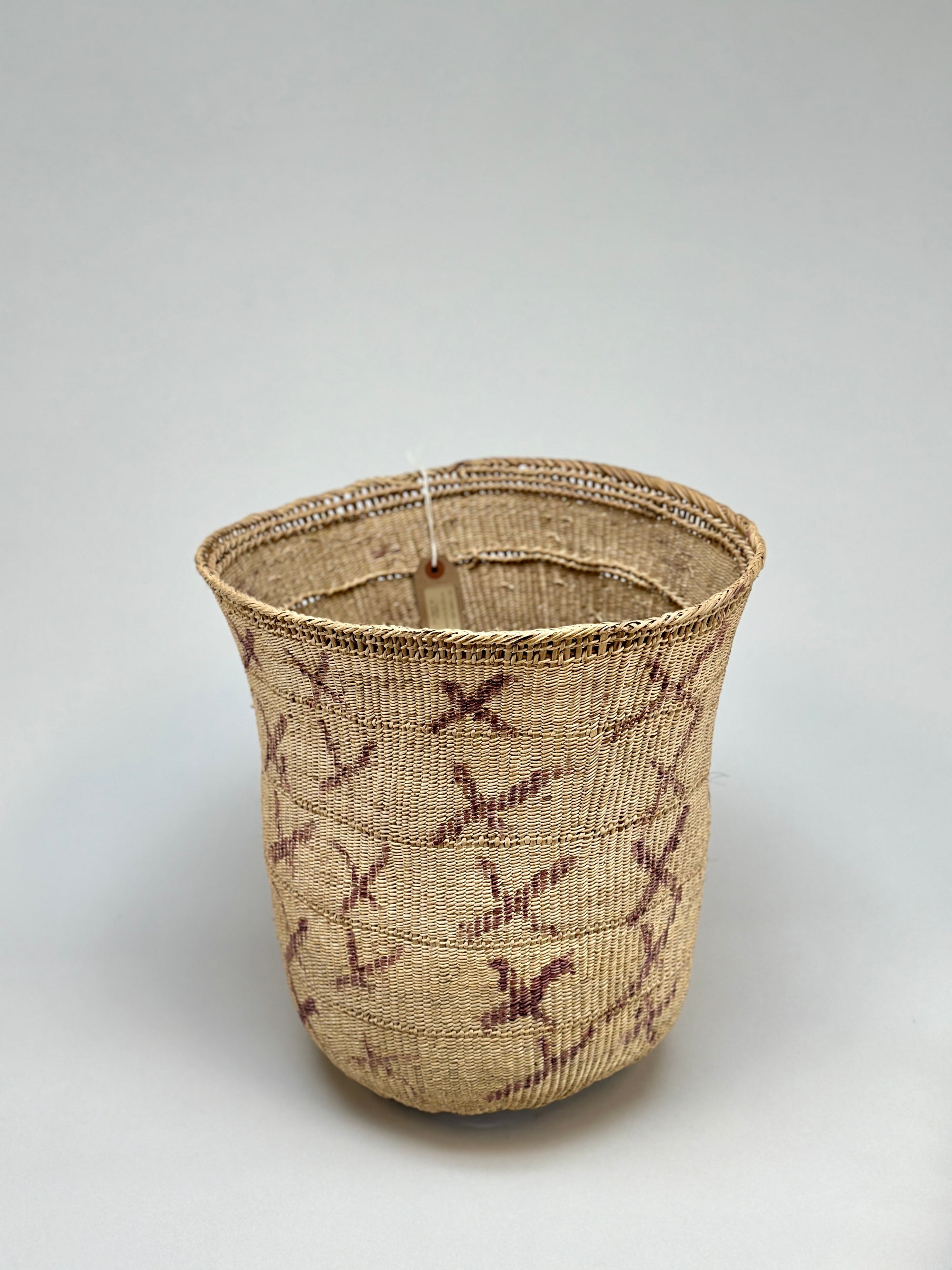 Wii Basket With Purple Graphism by Yanomami