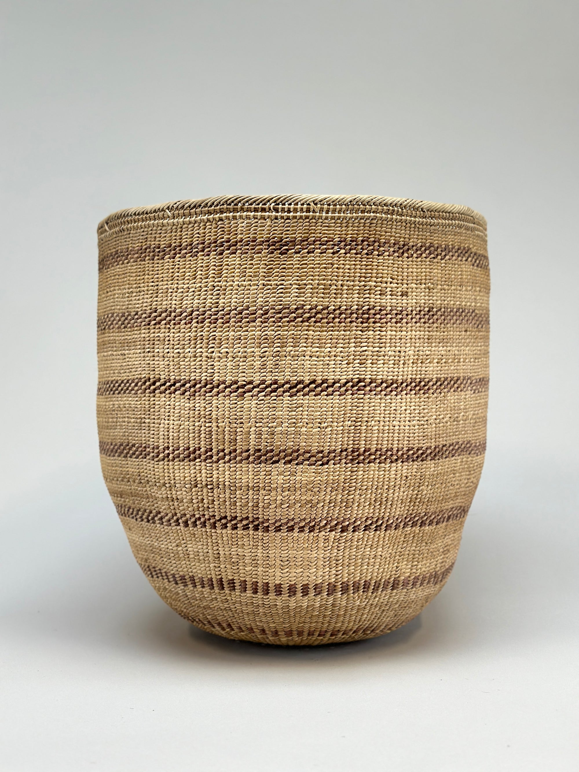Wii Basket With Purple Graphism by Yanomami