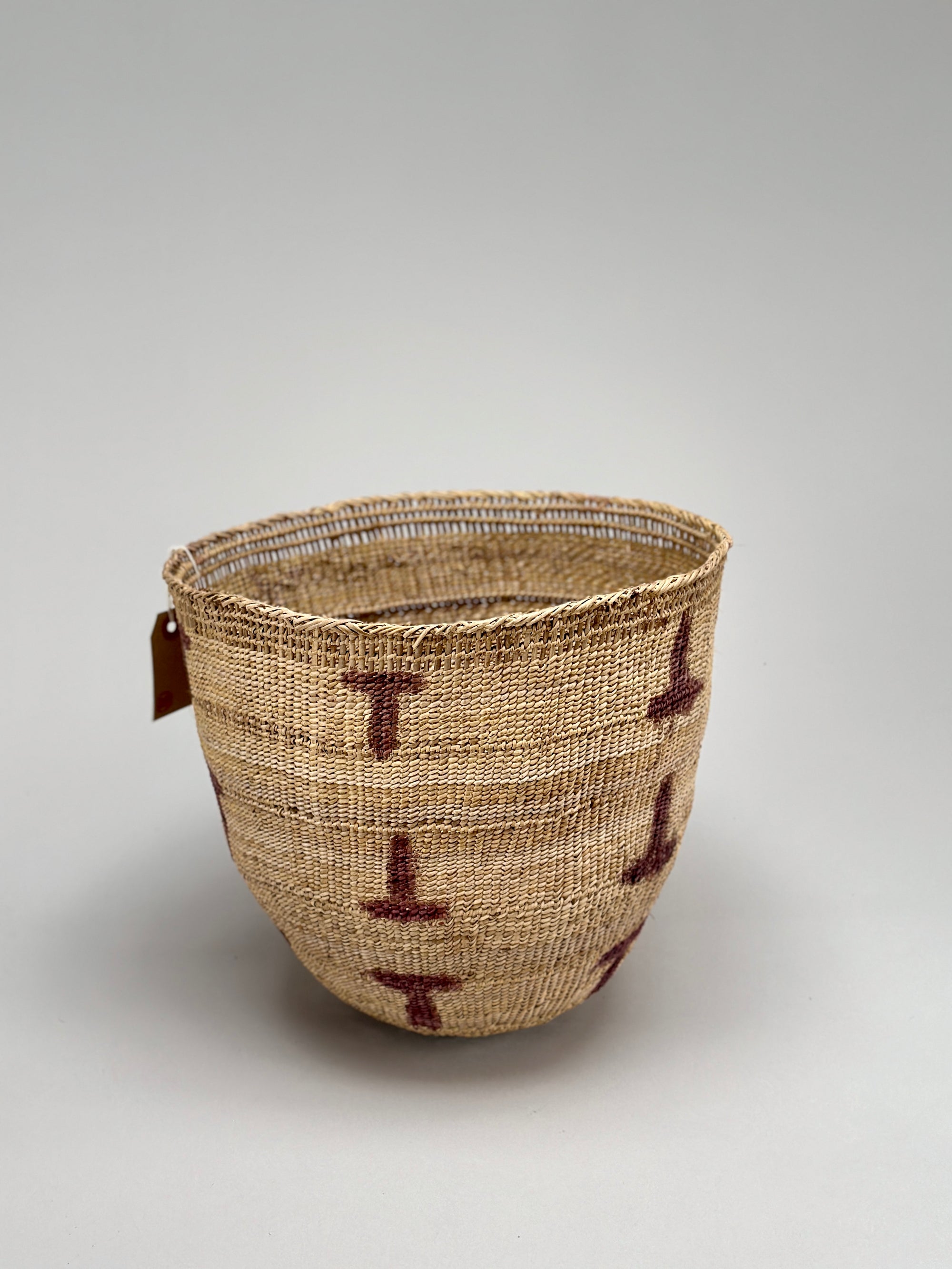 Wii Basket With Purple Graphism by Yanomami