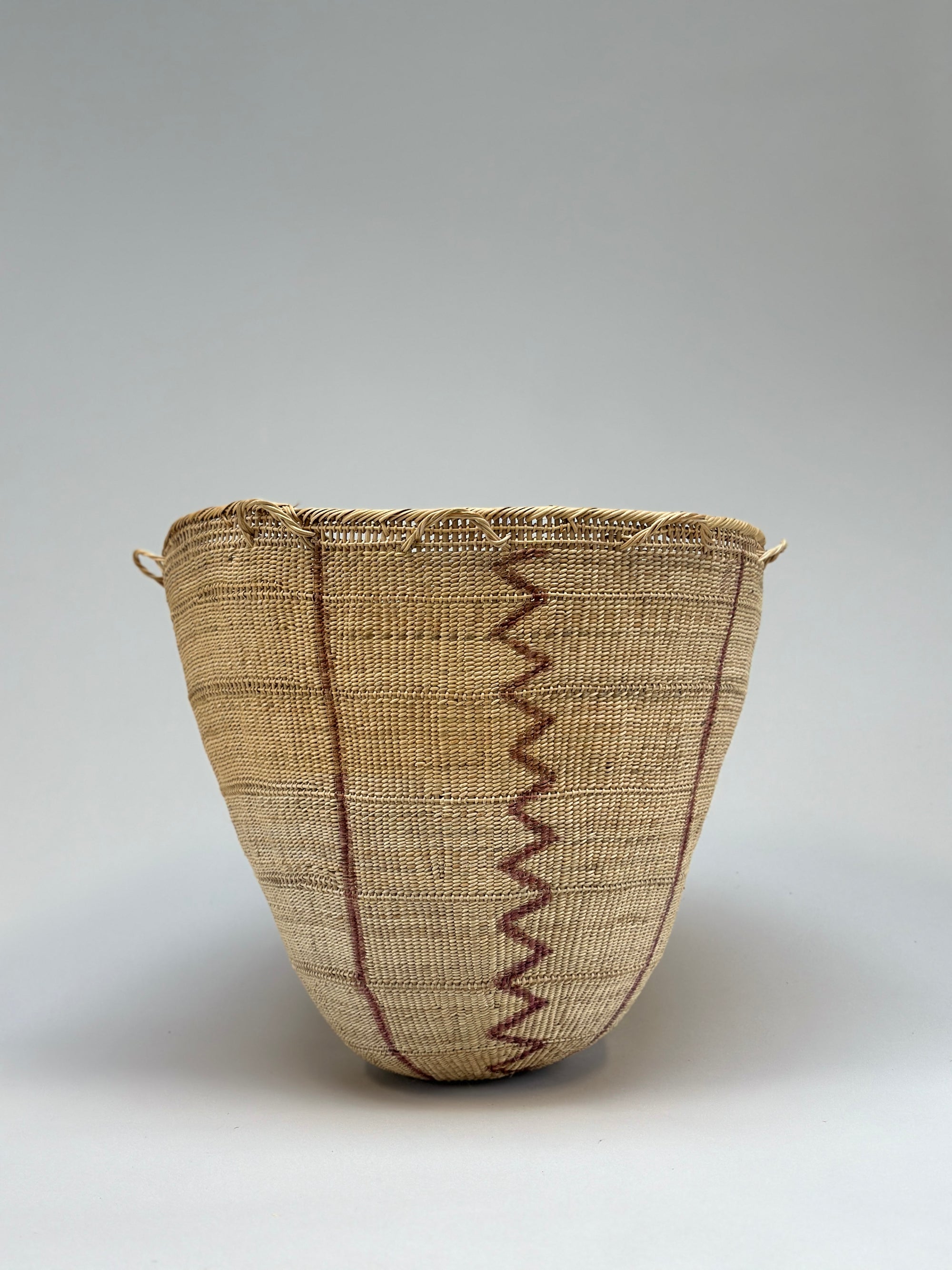 Wii Basket With Purple Graphism by Yanomami