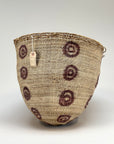 Wii Basket With Purple Graphism by Yanomami