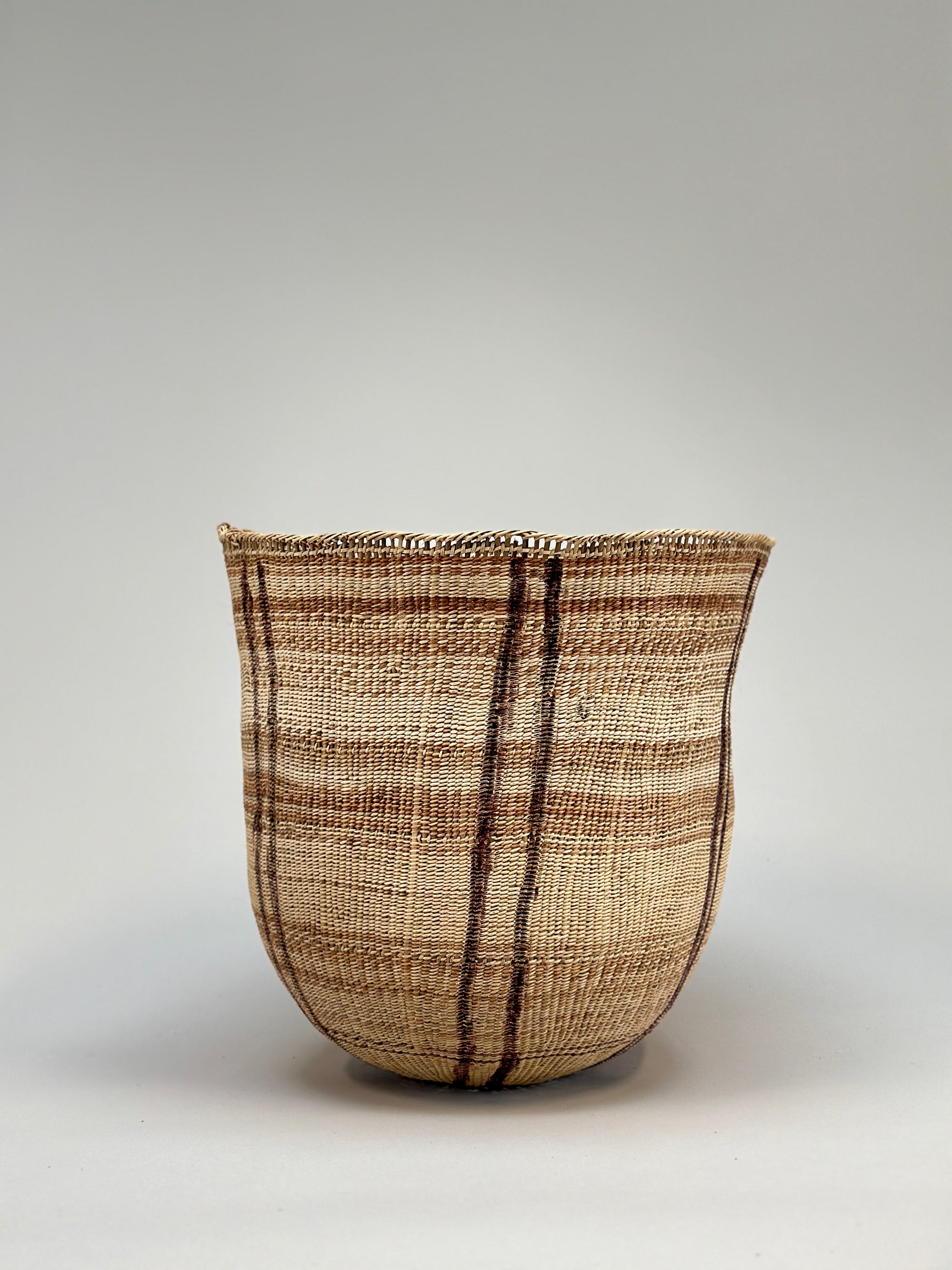 Wii Basket With Purple Graphism by Yanomami