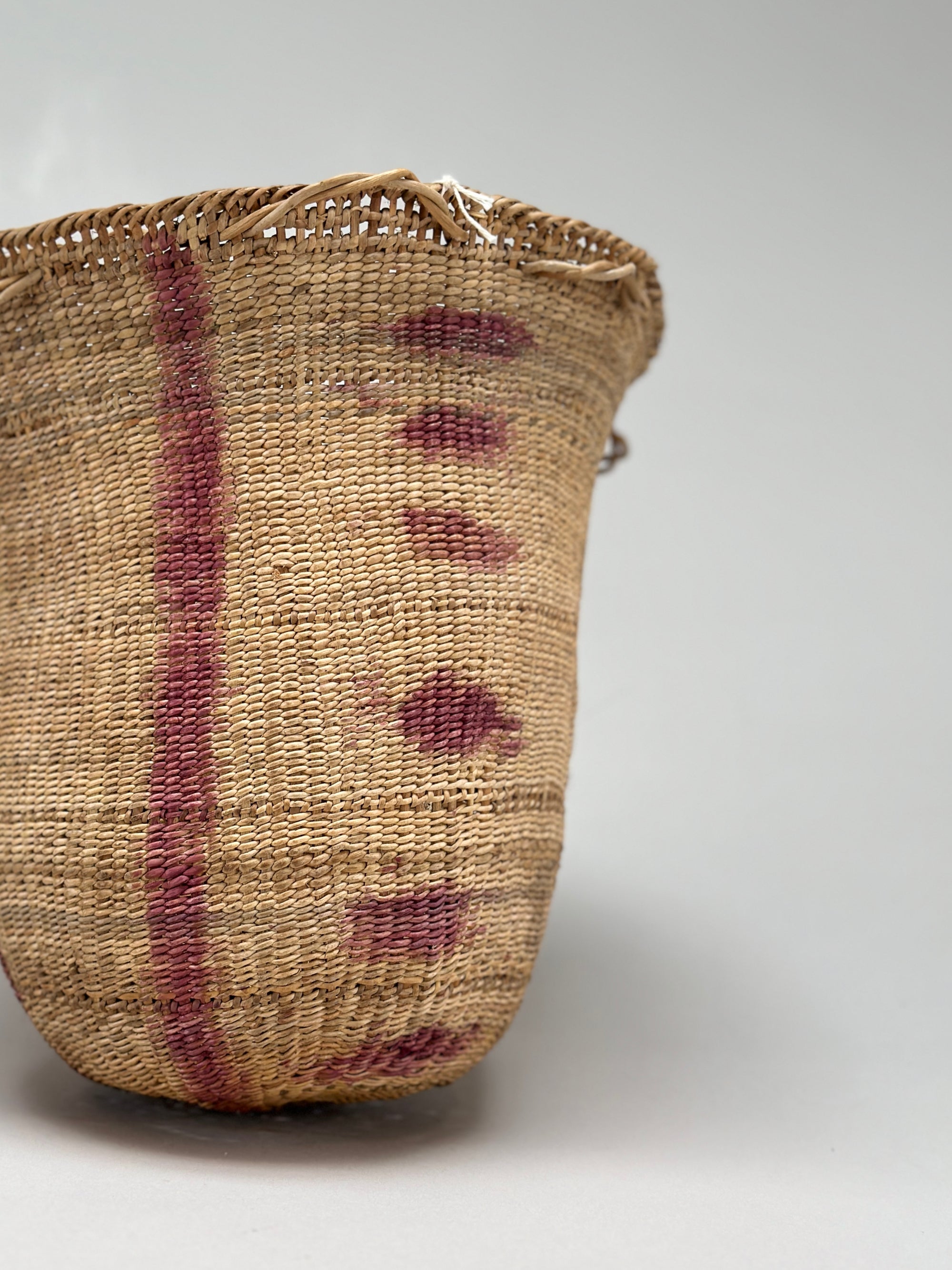Wii Basket With Purple Graphism by Yanomami