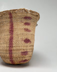 Wii Basket With Purple Graphism by Yanomami