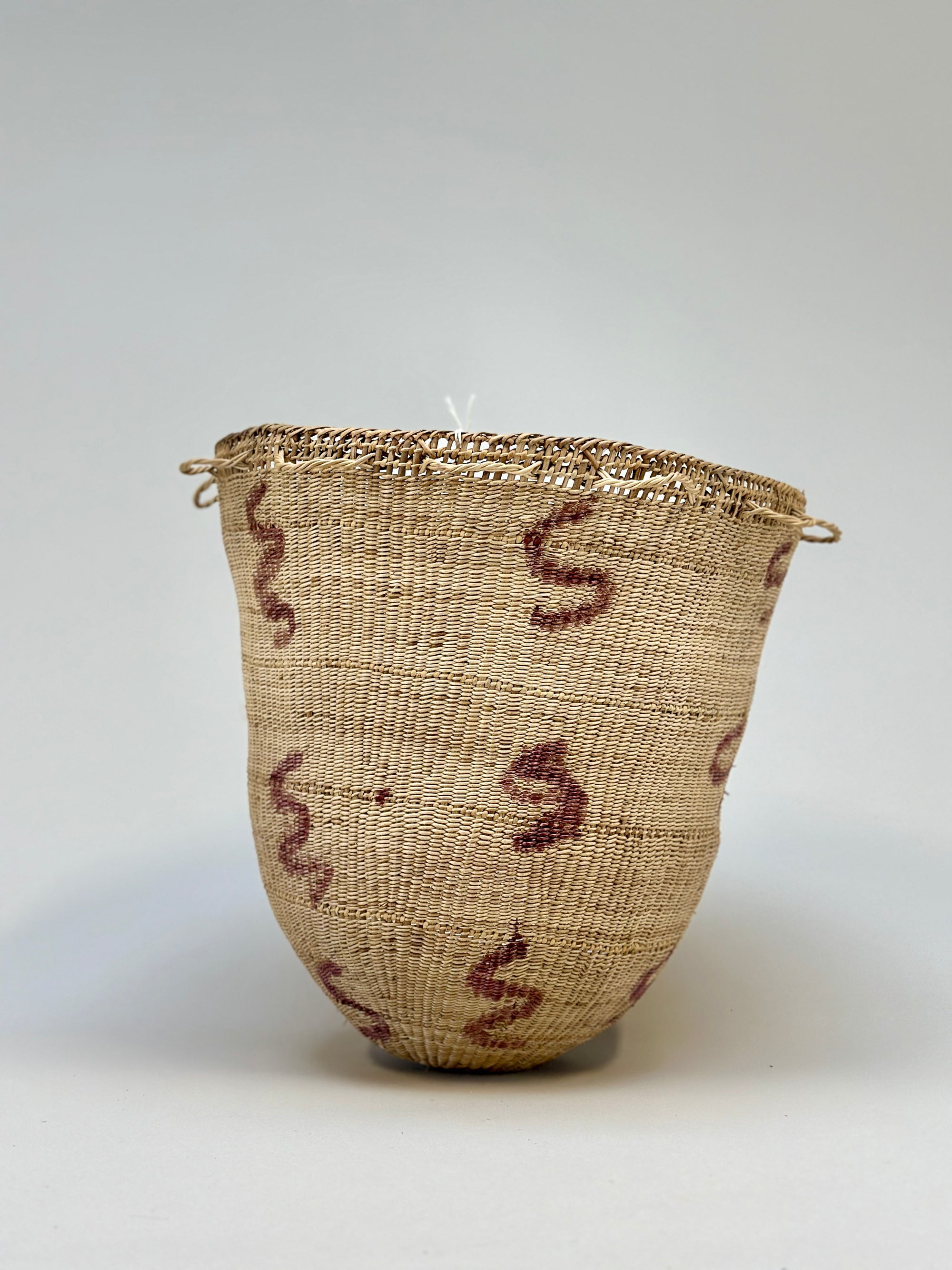 Wii Basket With Purple Graphism by Yanomami