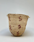 Wii Basket With Purple Graphism by Yanomami