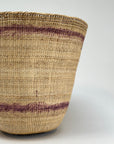 Wii Basket With Purple Graphism by Yanomami
