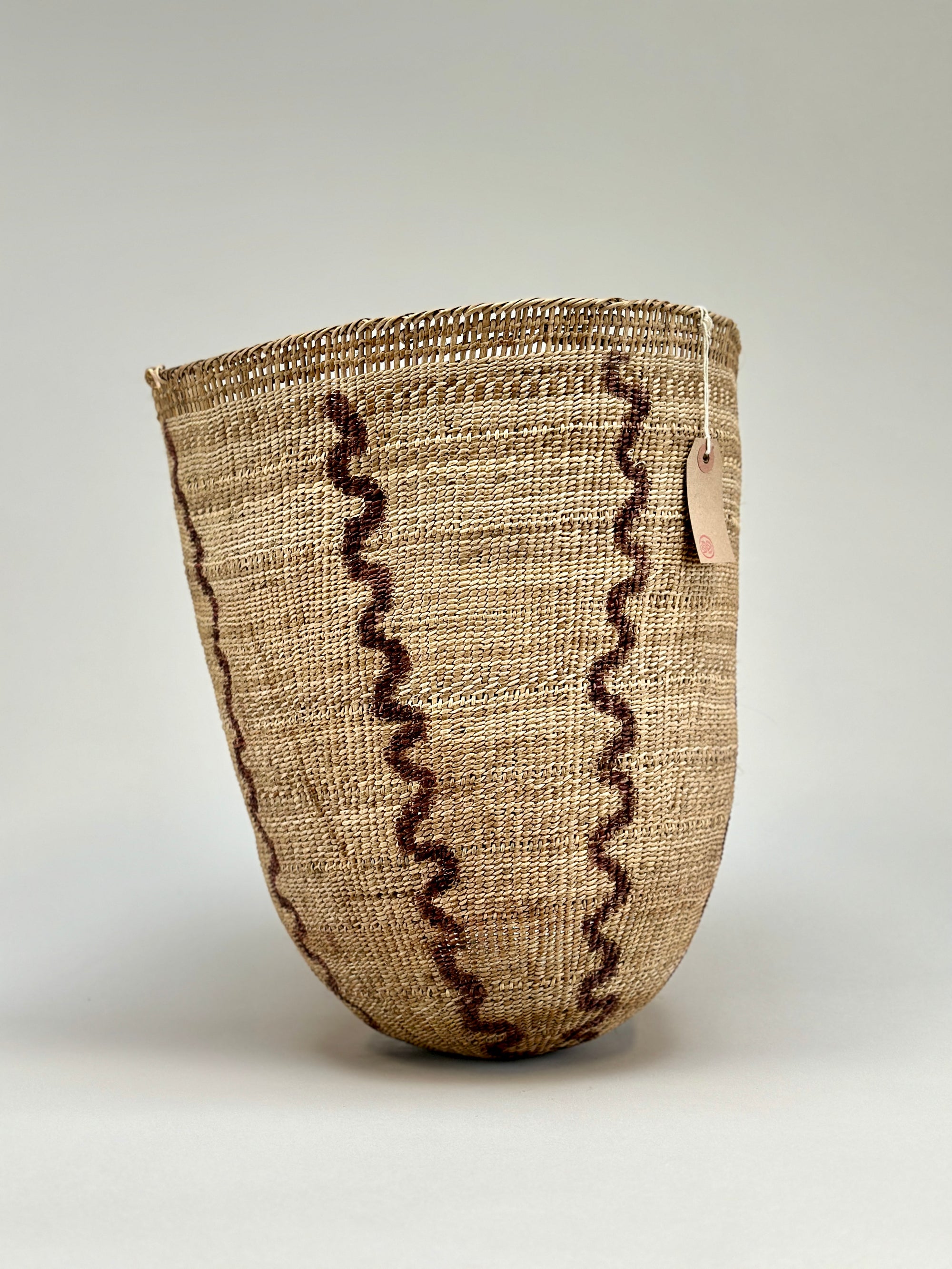 Wii Basket With Purple Graphism by Yanomami