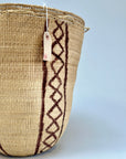 Wii Basket With Purple Graphism by Yanomami