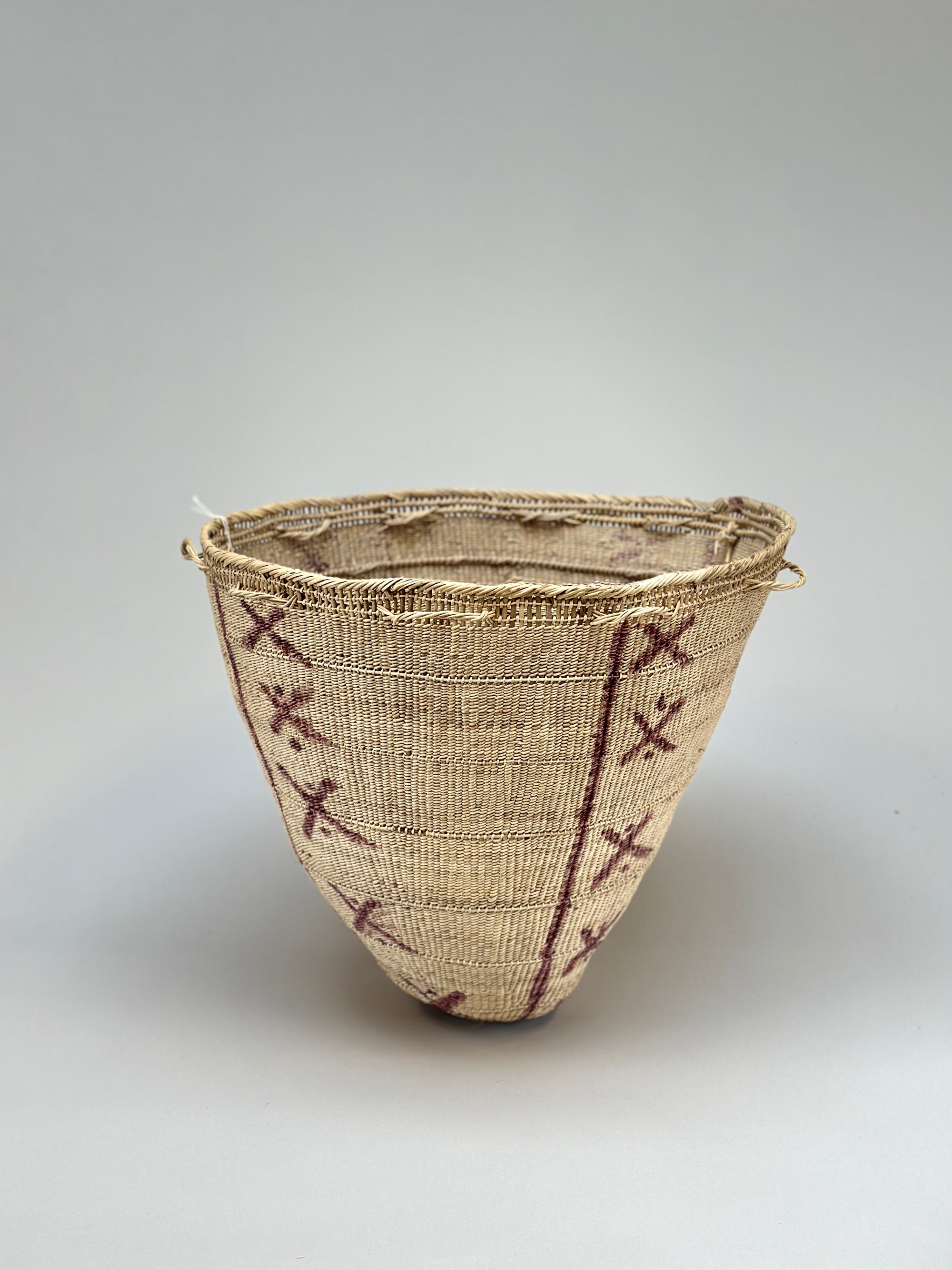 Wii Basket With Purple Graphism by Yanomami