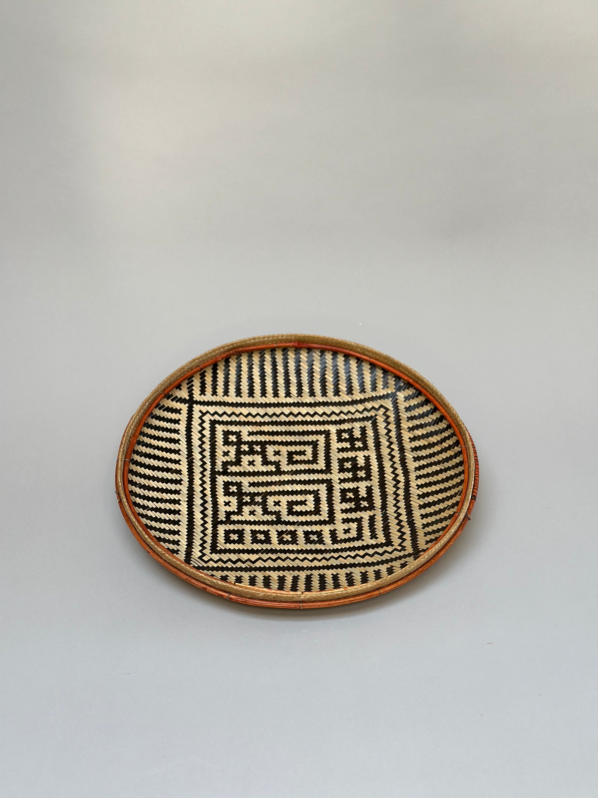 Traditional Flat Basket by Yekuana