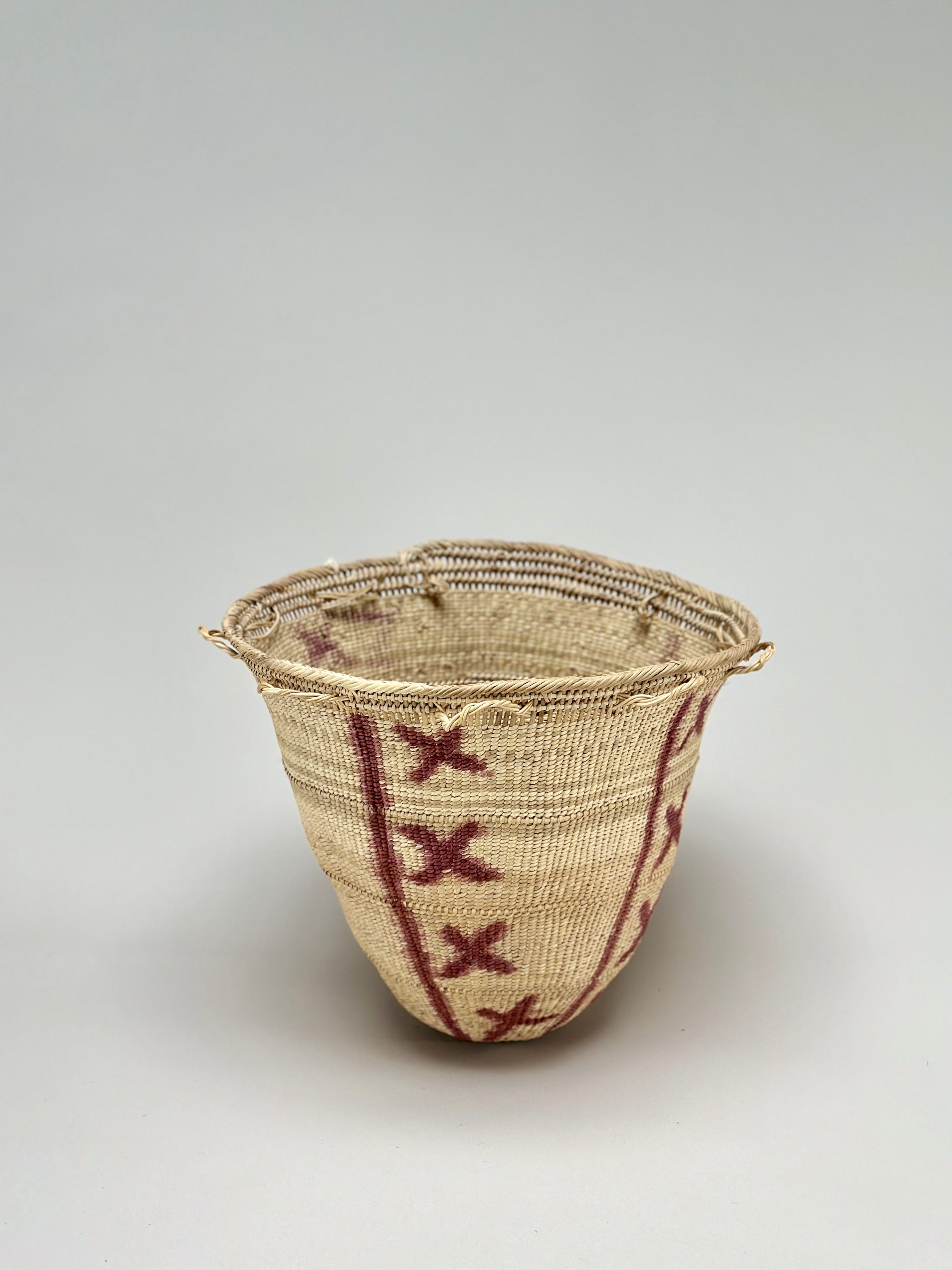 Wii Basket With Purple Graphism by Yanomami