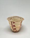 Wii Basket With Purple Graphism by Yanomami
