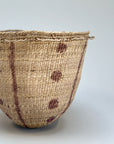 Wii Basket With Purple Graphism by Yanomami