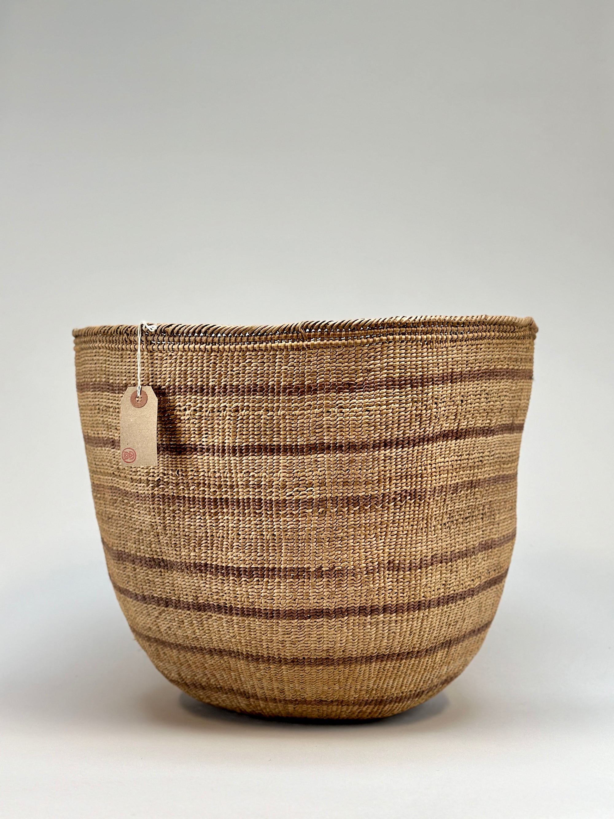 Wii Basket With Purple Graphism by Yanomami