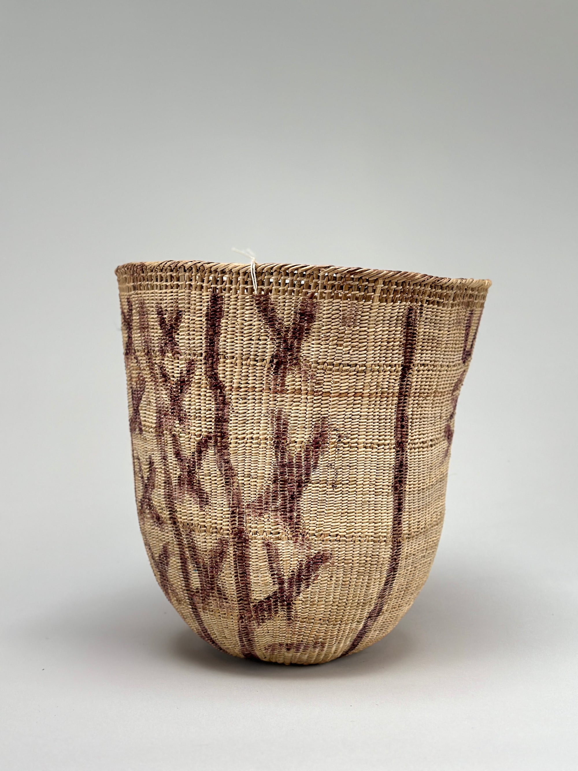 Wii Basket With Purple Graphism by Yanomami