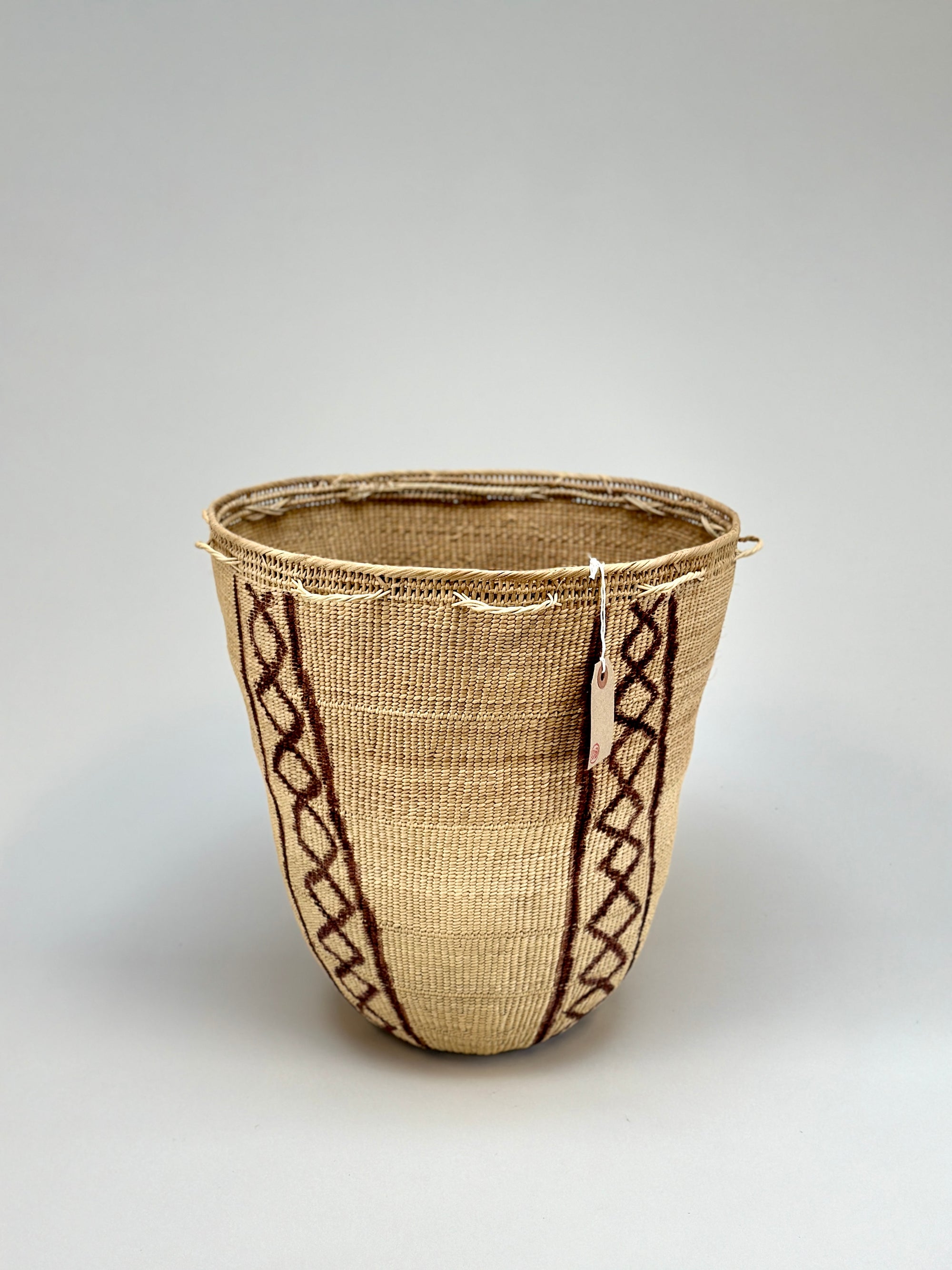 Wii Basket With Purple Graphism by Yanomami