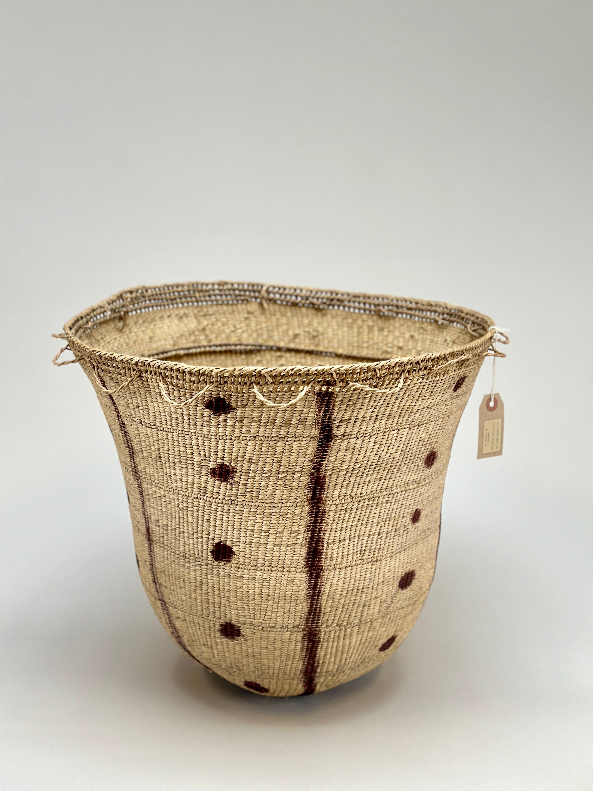 Wii Basket With Purple Graphism by Yanomami