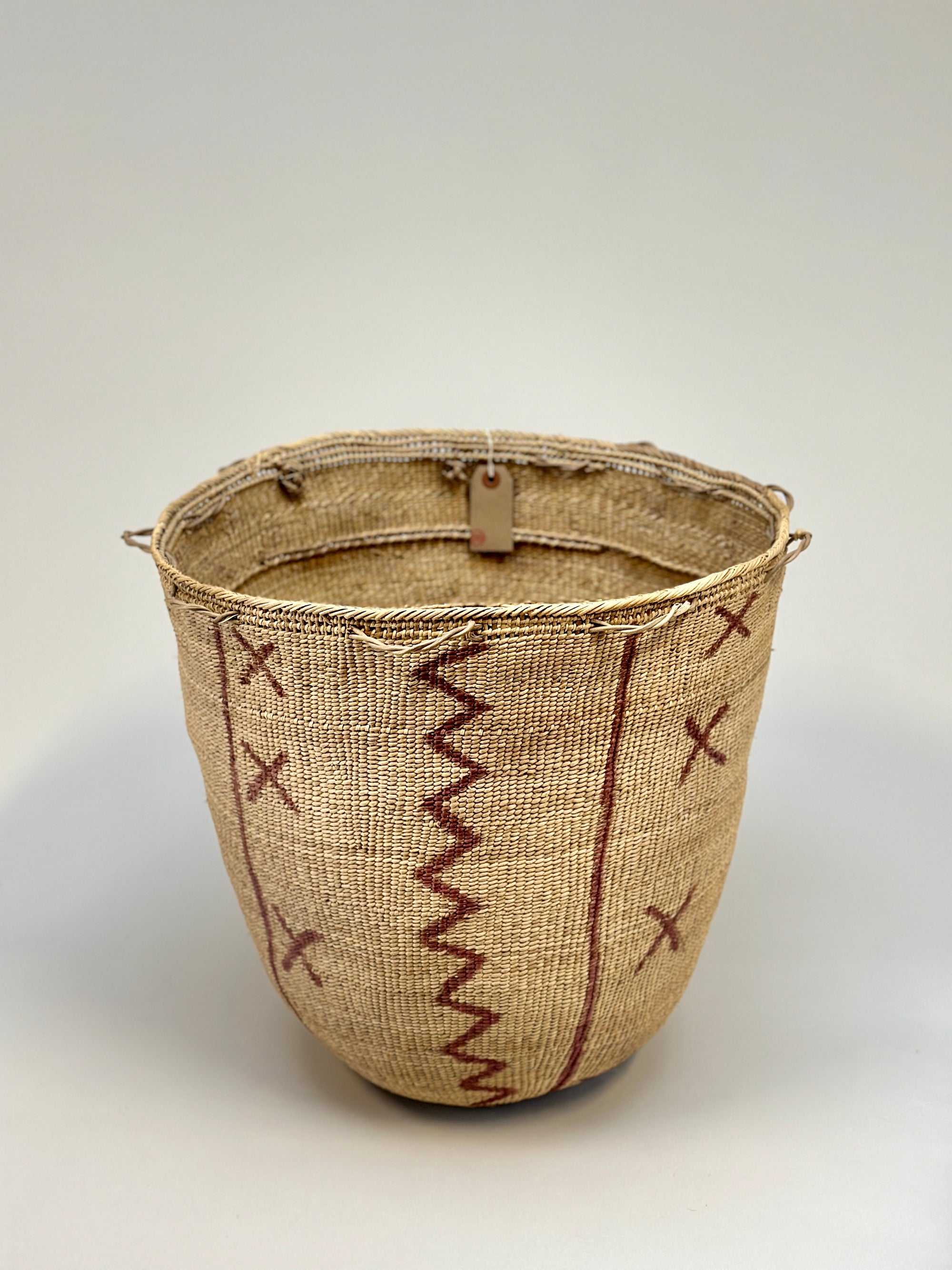 Wii Basket With Purple Graphism by Yanomami