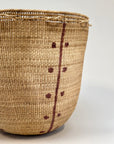 Wii Basket With Purple Graphism by Yanomami