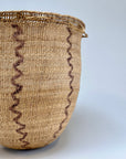 Wii Basket With Purple Graphism by Yanomami