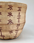 Wii Basket With Purple Graphism by Yanomami