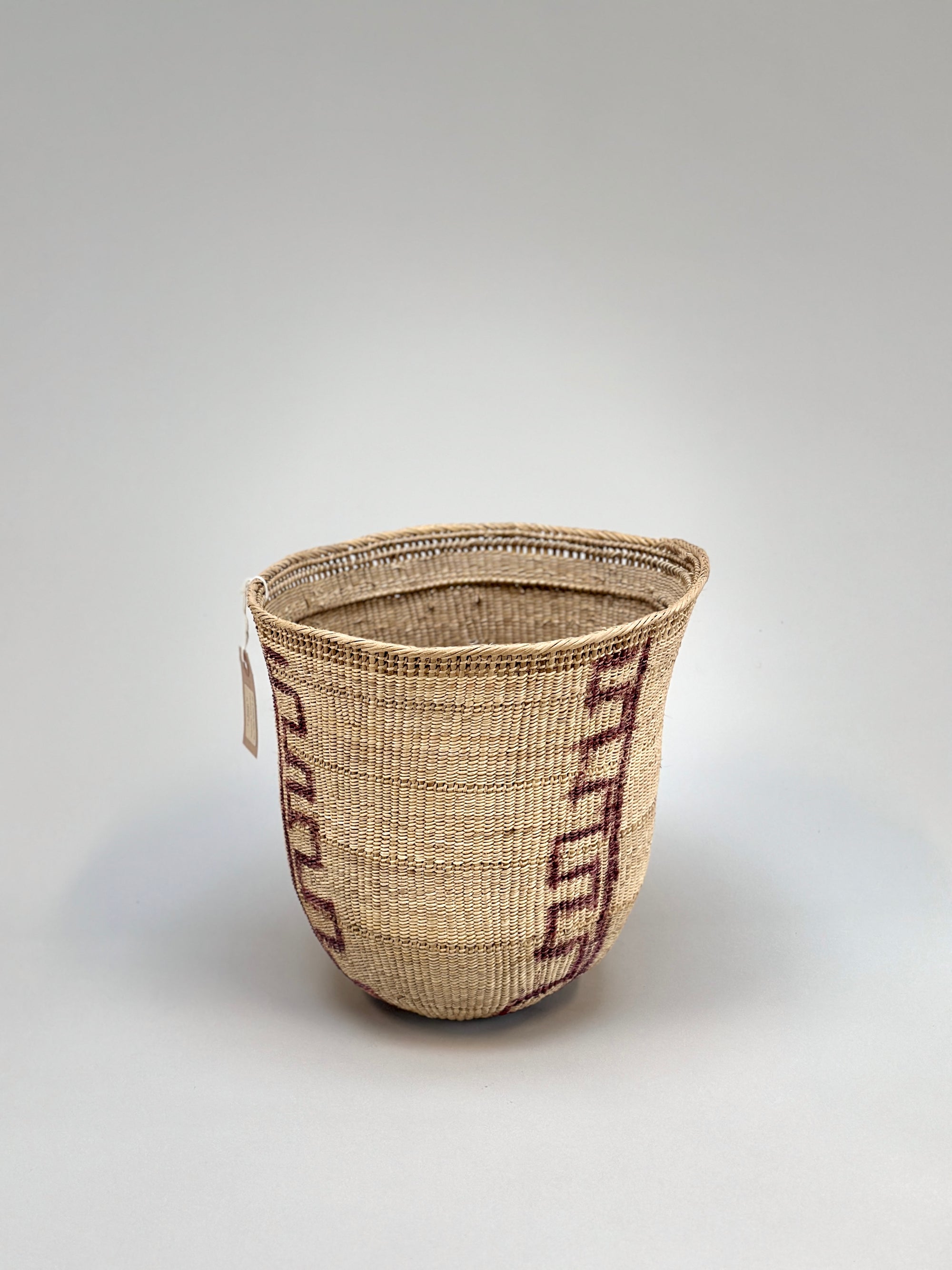 Wii Basket With Purple Graphism by Yanomami