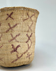 Wii Basket With Purple Graphism by Yanomami