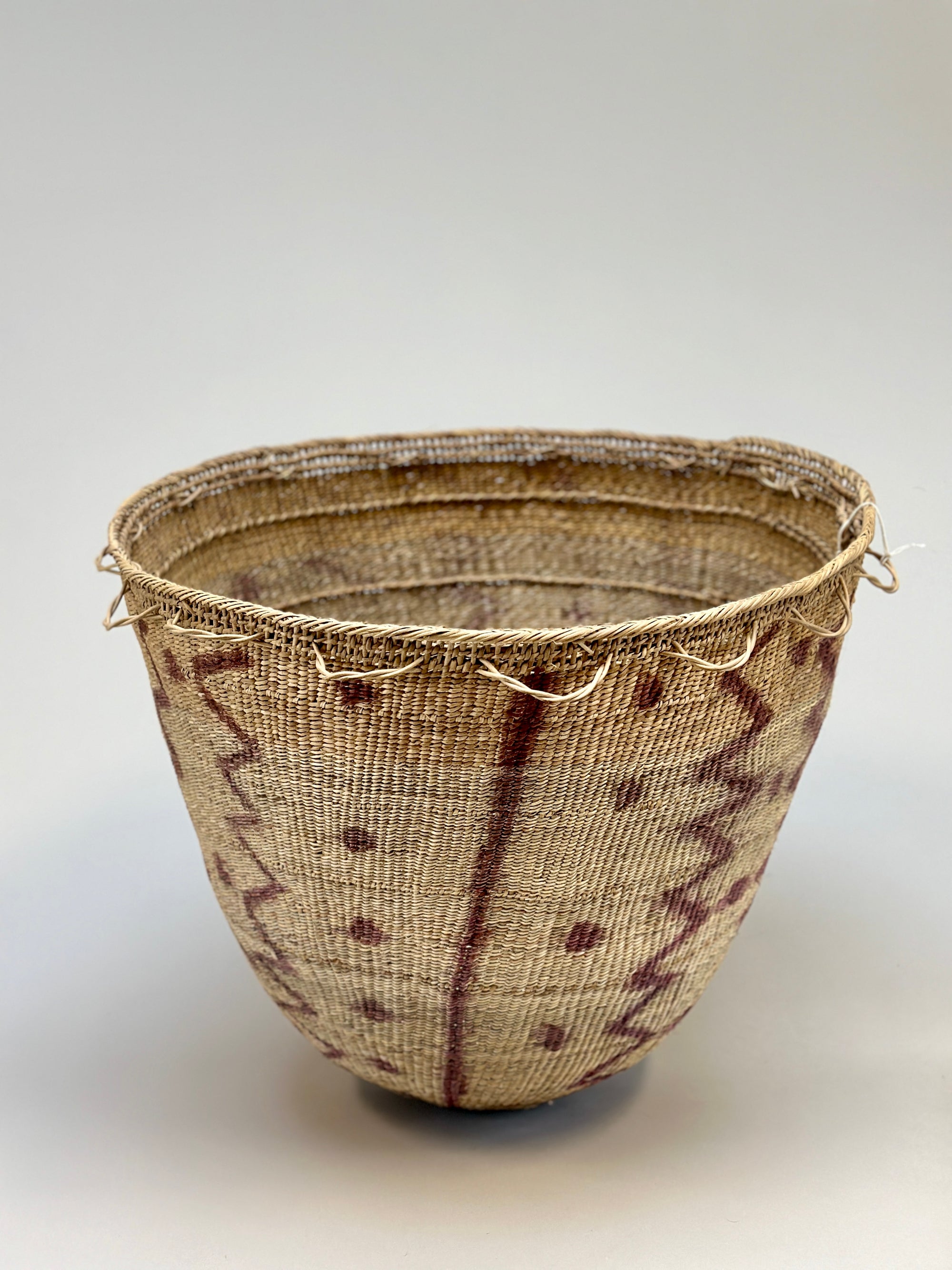 Wii Basket With Purple Graphism by Yanomami