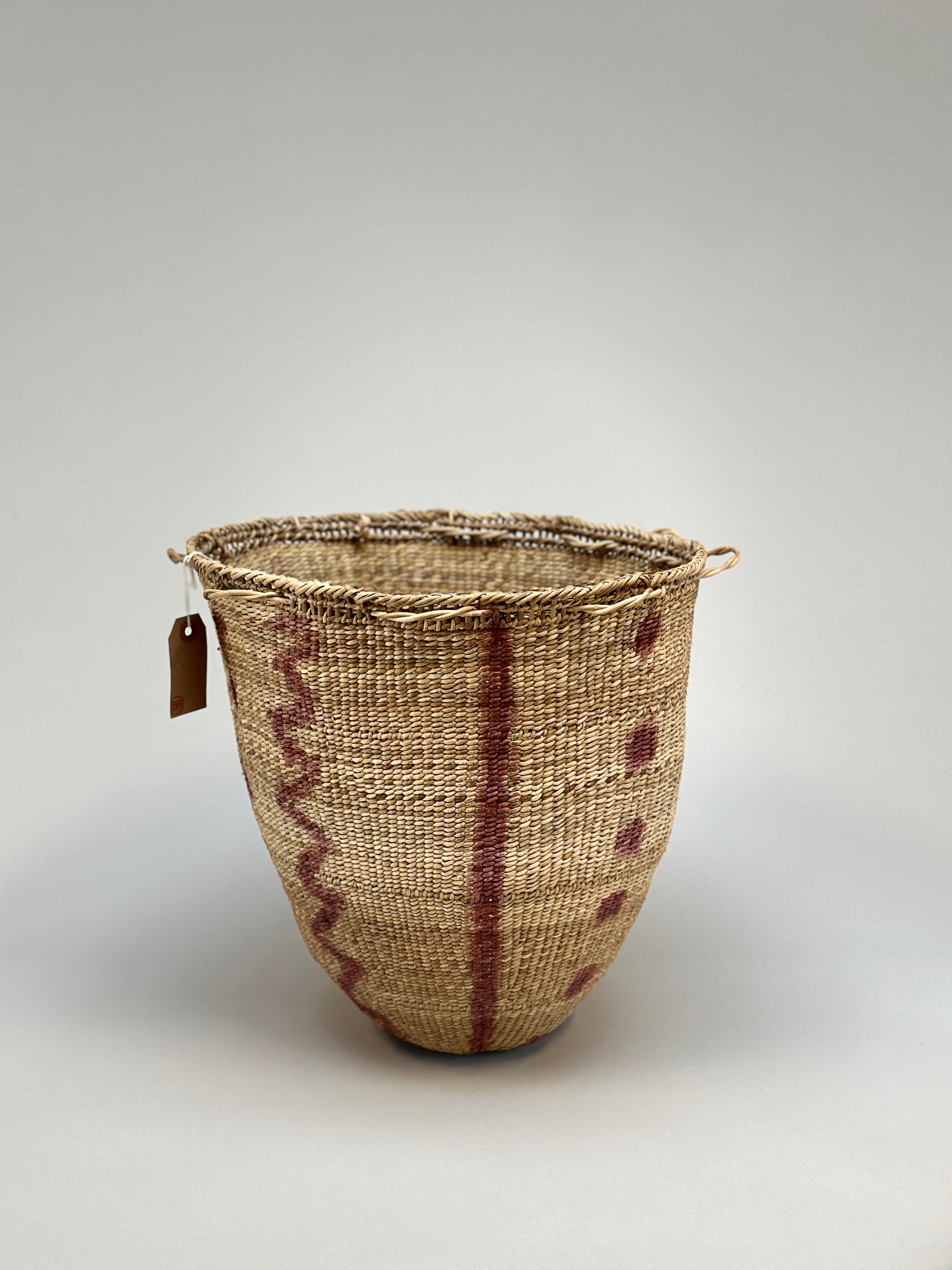 Wii Basket With Purple Graphism by Yanomami