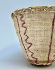 Wii Basket With Purple Graphism by Yanomami