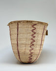 Wii Basket With Purple Graphism by Yanomami