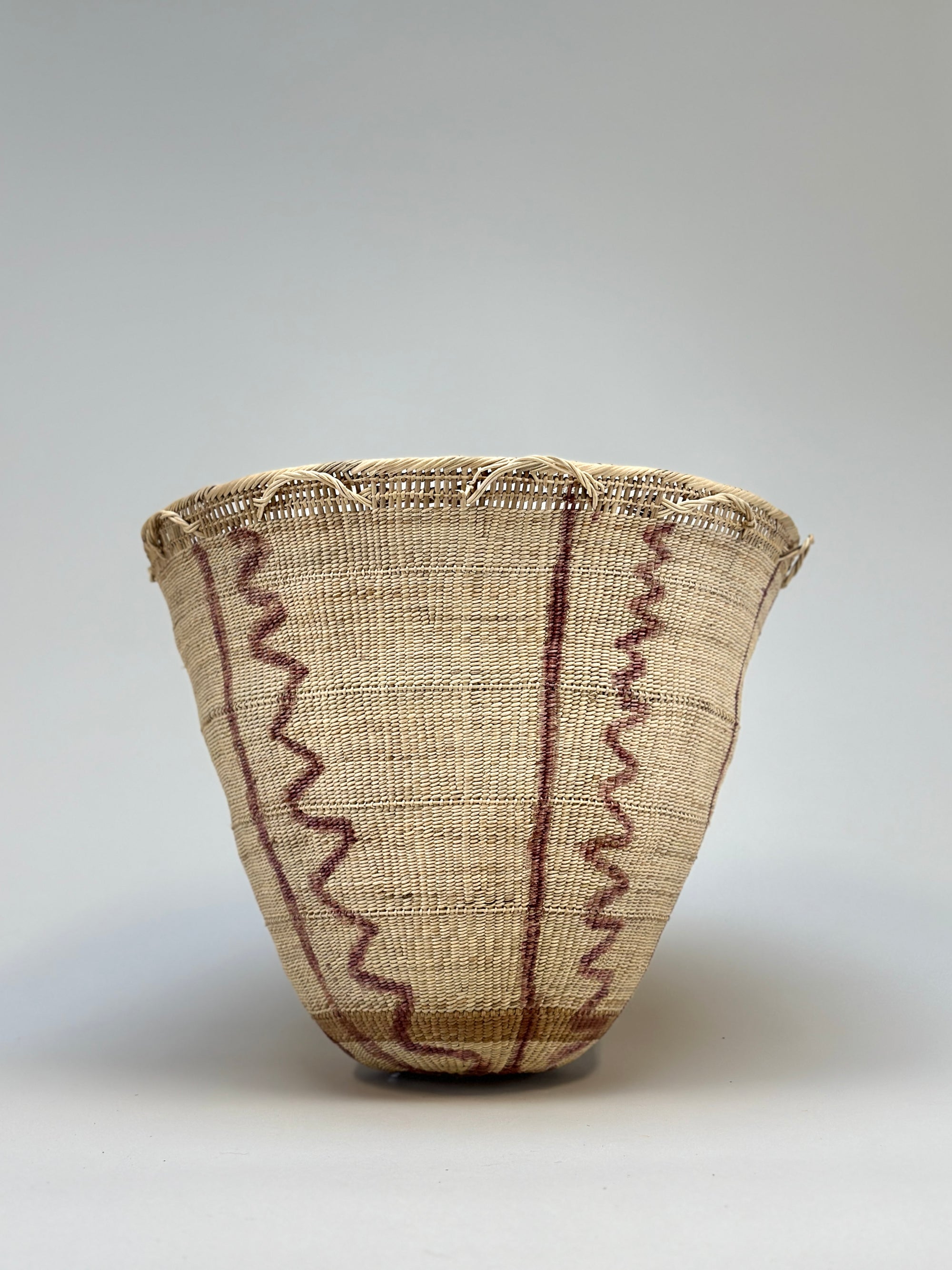 Wii Basket With Purple Graphism by Yanomami