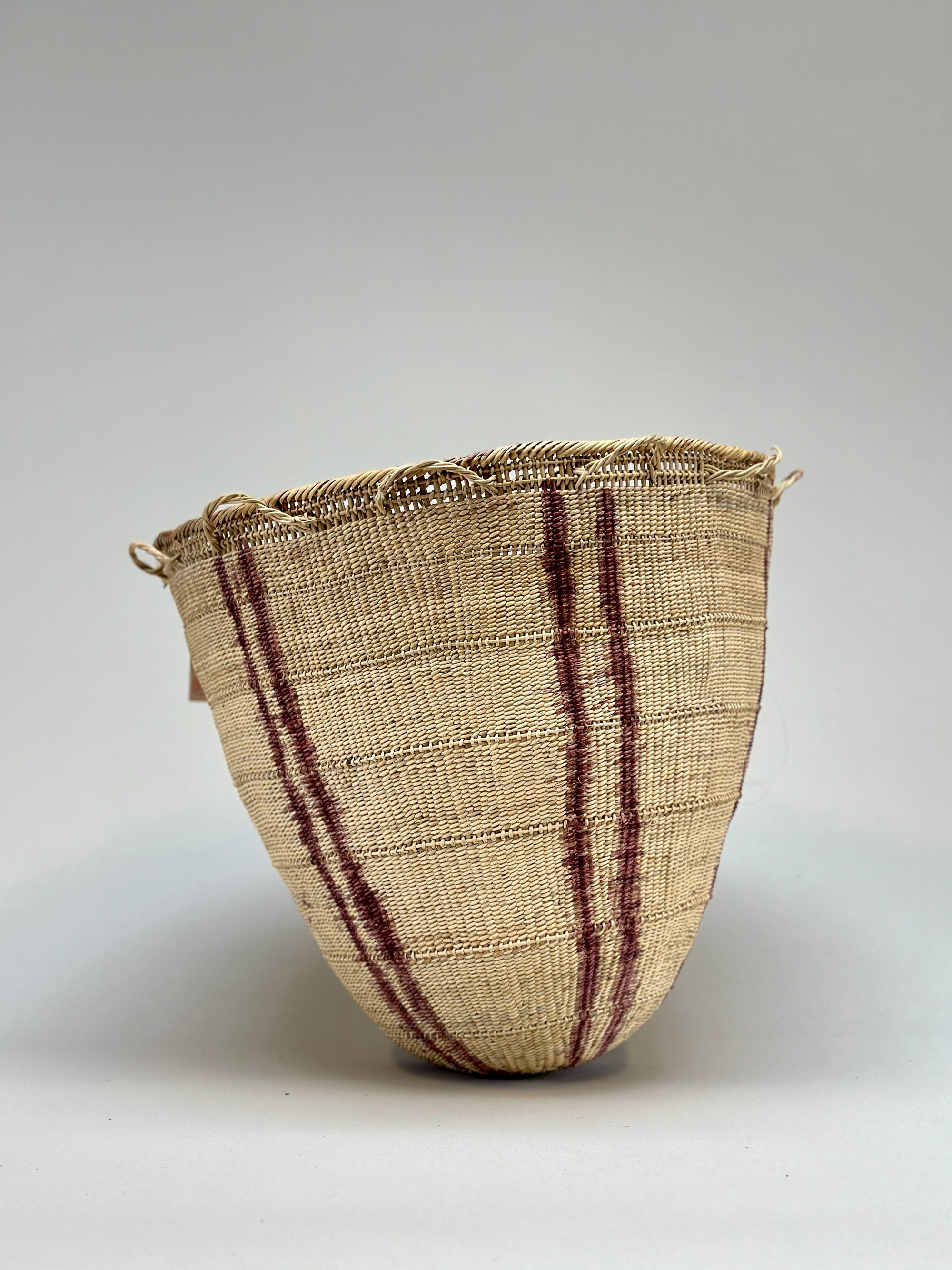 Wii Basket With Purple Graphism by Yanomami
