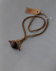 Kraho Gourd Flute Necklace