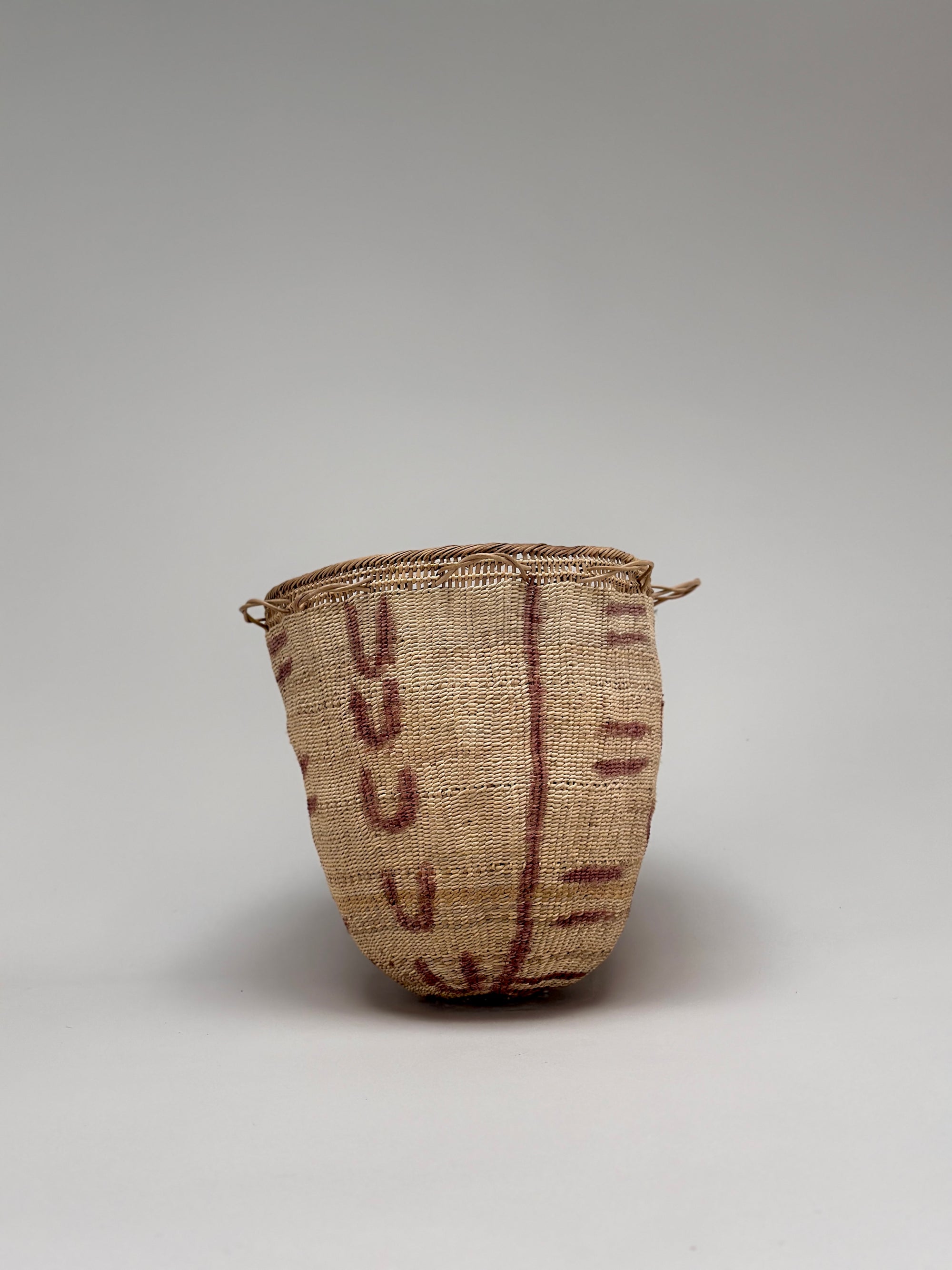 Wii Basket With Purple Graphism by Yanomami