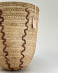 Wii Basket With Purple Graphism by Yanomami