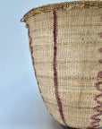 Wii Basket With Purple Graphism by Yanomami